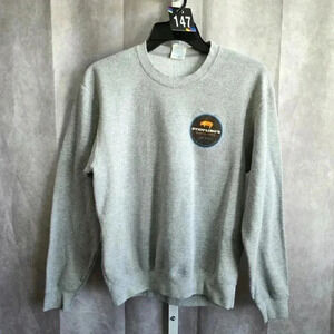 Port & Company Gray Long Sleeve Crewneck Pullover Sweater XL‎ Extra Large